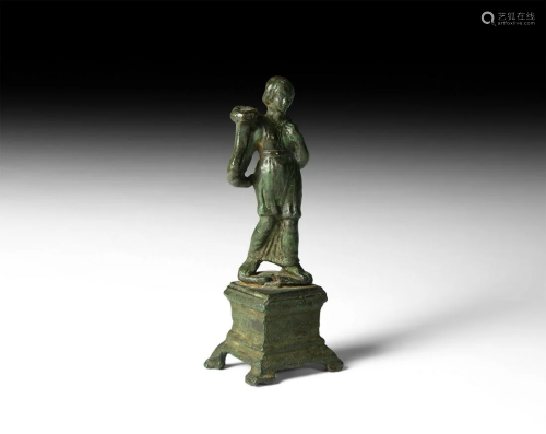 Roman Fortuna Statuette