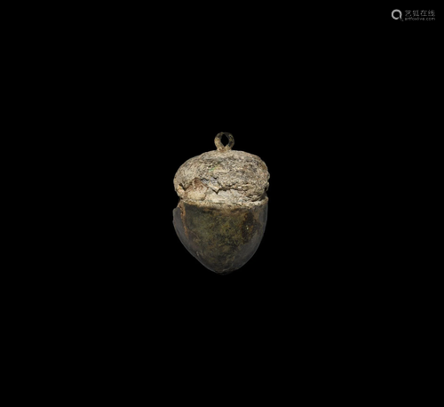 Roman Acorn Mason's Plumb Bob Weight