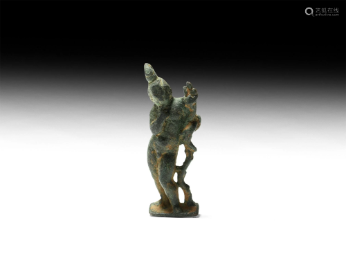 Roman Harpocrates Statuette