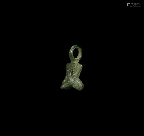 Roman Phallic Pendant