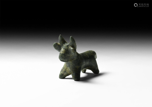 Roman Statuette of a Bull