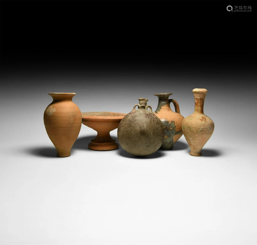 Greek Ceramic Vessel Group