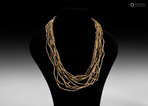Coptic Bead Necklace String Group