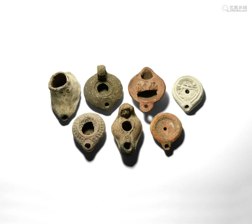 Roman and Other Oil Lamp Collection