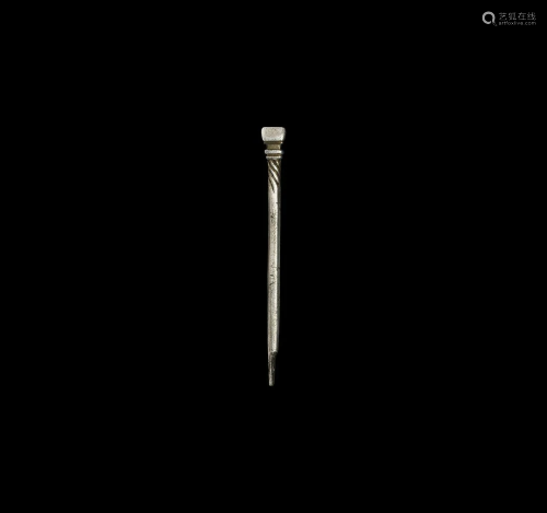 Roman Silver Nail Cleaner