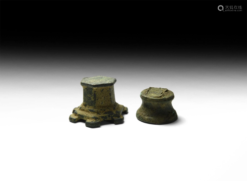 Roman Statuette Base Group