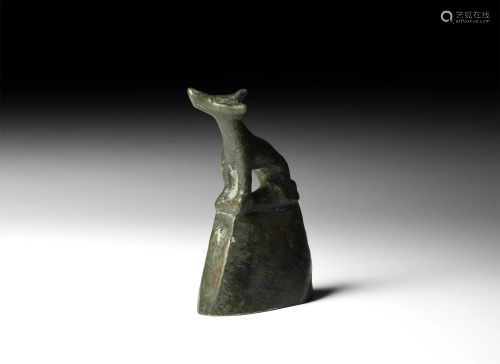 Roman Howling Dog Bell