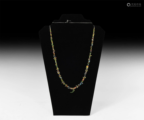 Roman Glass Bead Necklace