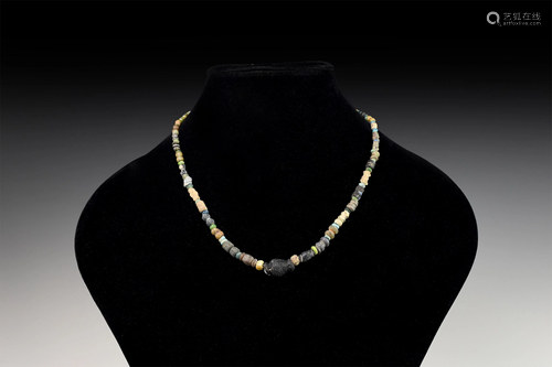 Roman Glass Bead Necklace