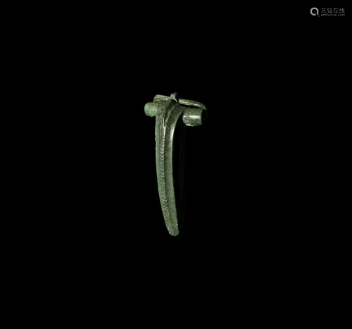 Roman Polden Hill Dolphin Type Brooch