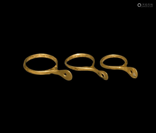 Roman Gold Pendant Group