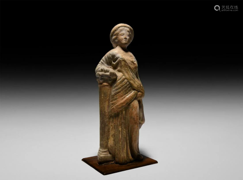 Greek Hellenistic Terracotta Figurine