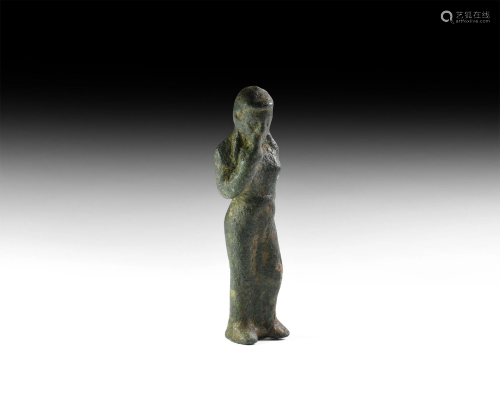 Etruscan Statuette of a Girl