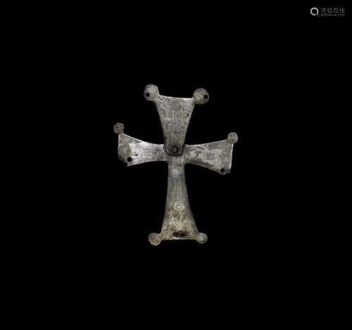 Byzantine Priest's Blessing Cross