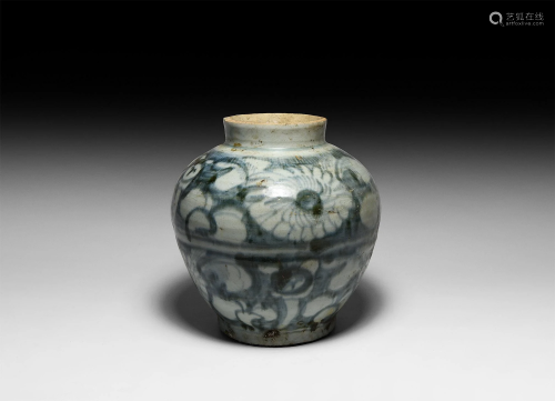Chinese Blue and White Ware Jar