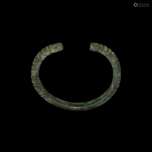 Armlet with Serpent Heads