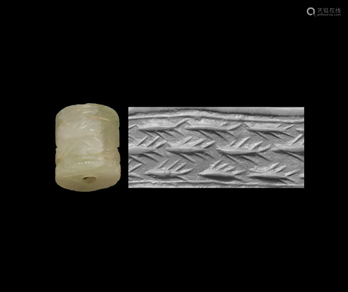 Chalcedony Cylinder Seal