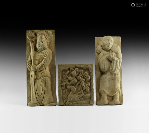 Chinese Song Figural Tile Collection