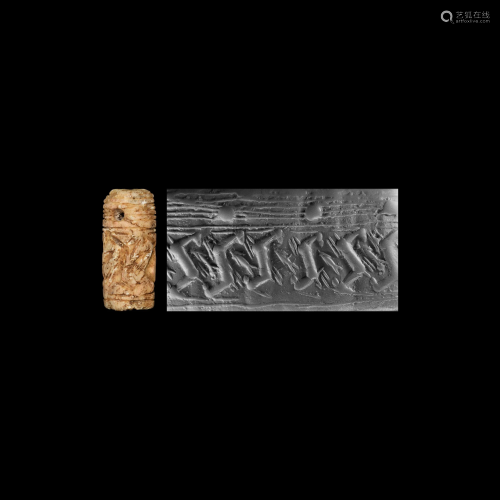 Cylinder Seal with Animals