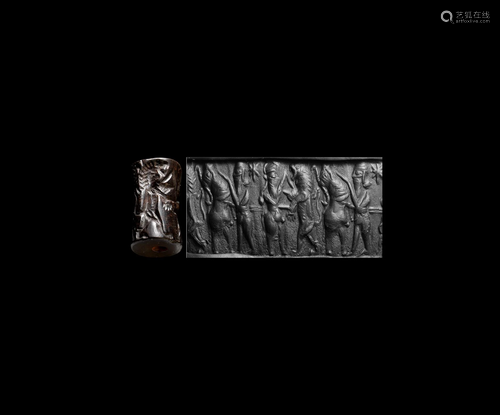 Cylinder Seal with Combat Scene