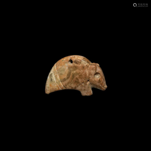 Mesopotamian Springing Animal Pendant