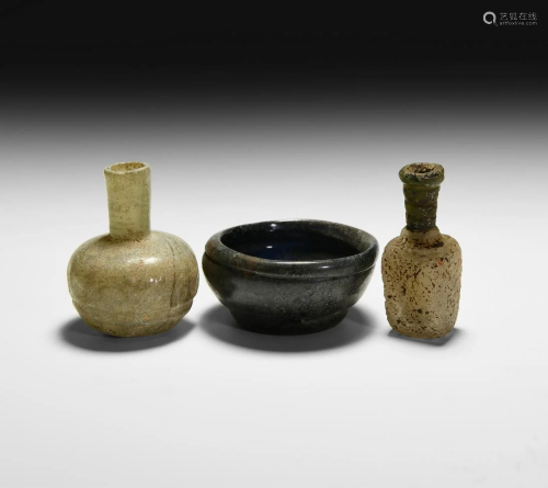 Sassanian Glass Vessel Collection
