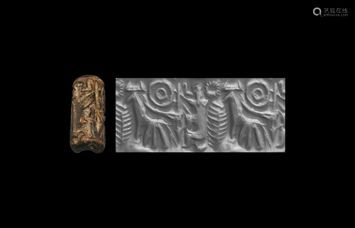 Cylinder Seal with Sacrifice Scene