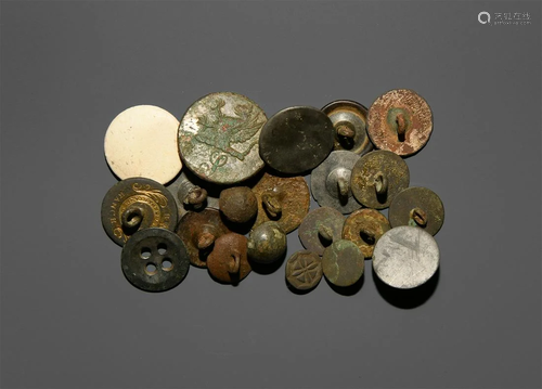 Post Medieval Button Collection