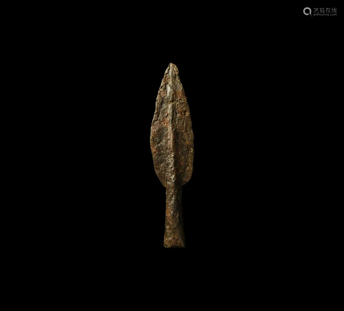 Iron Age Celtic Socketted Spearhead