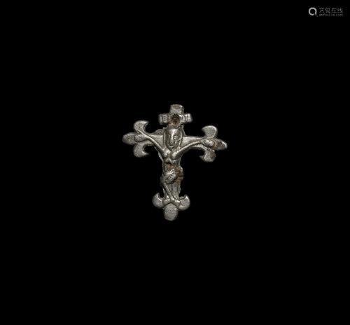 Medieval French Crucifix Pendant