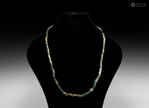 Venetian Trade Bead Necklace String