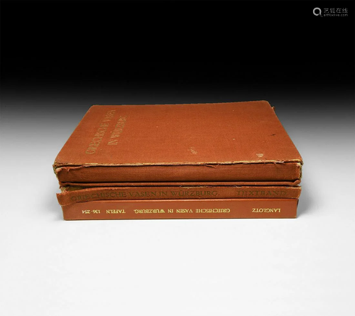 Langlotz - Griechische Vasen - 3 Volumes