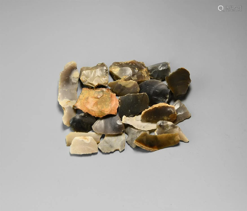 Stone Age Flint Tool Group