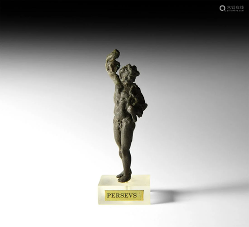 Georgian Statuette of Perseus