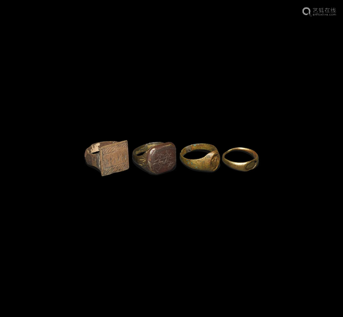 Post Medieval Ring Collection