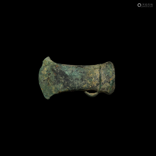 Bronze Age British Looped and Socketted Axehead