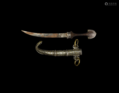 Southern Arabian Dagger with Sheath