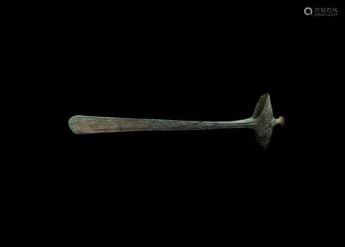 Western Asiatic Urartu Socketted Long Axehead