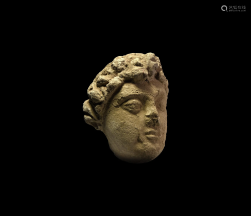 Gandharan Head of a Young Male