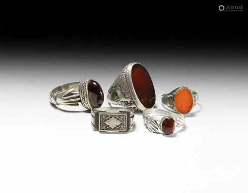 Islamic Silver Ring Collection