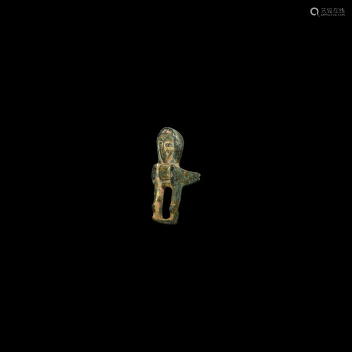 Viking Gilt Figural Mount