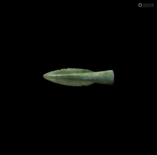 Bronze Age Socketted Arrowhead