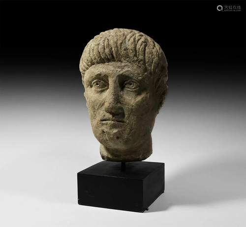 Romano-Celtic Head of a Nobleman