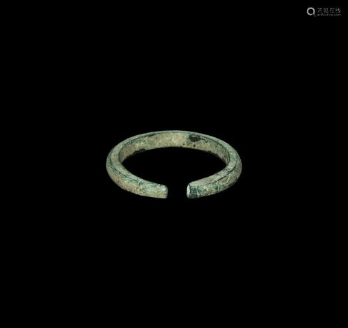 Bronze Age Facetted Bracelet