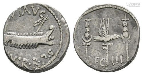 Marc Antony - Legion III Denarius