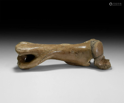 Woolly Rhinoceros Leg Bone