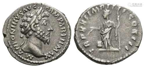 Marcus Aurelius - Aequitas Denarius