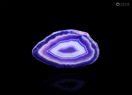 Purple Agate Slice