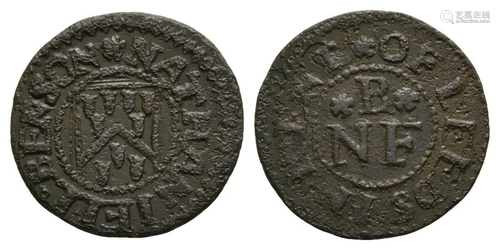 17th Century - Kent - Leeds - Benson - Token Farthing