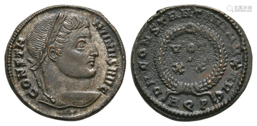 Constantine I (the Great) - Wreath Bronze